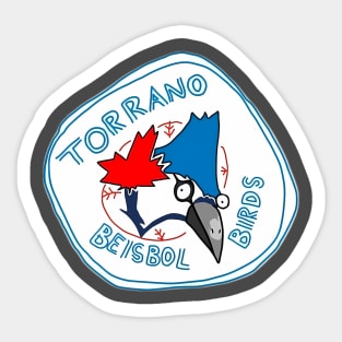Toronto "Torrano Beisbol Birds" Logo Sticker